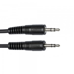 Stagg SAC020MPSMPSB Stereo Audio Cable, Mini jack/Mini jack (m/m), 20 cm